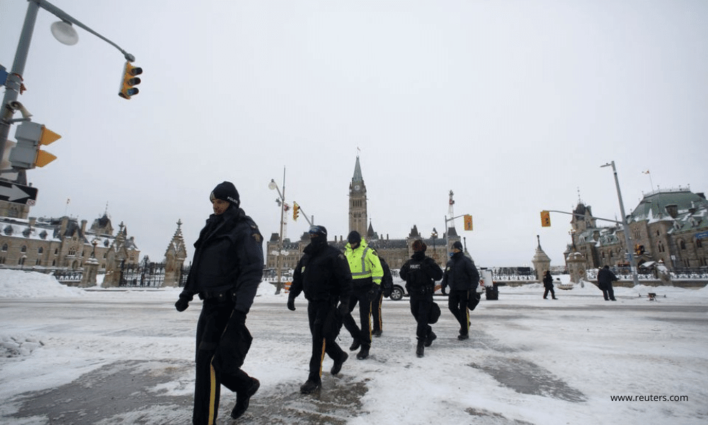 Canada Capital Secured And Cleaned Up After Weeks-Long Protest - EconomyDiary